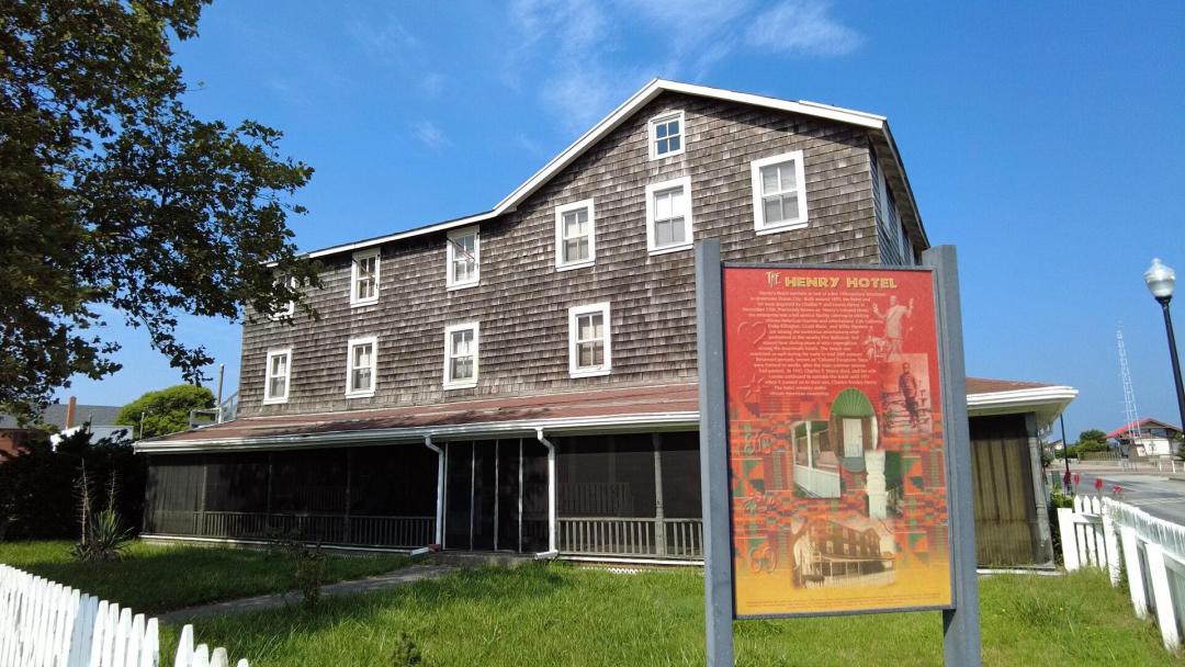 The hotel, though vacant,  is a still-visible part of Ocean City's history 