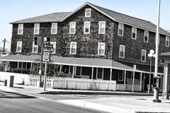 A historic photo of The Henry Hotel showing typical early Ocean City architecture 