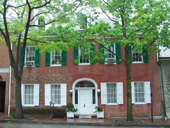 The home at 14 N. Main Street in Mercersburg where Harriet Lane was born was built two years before her birth by Thomas Lane, her father's brother.