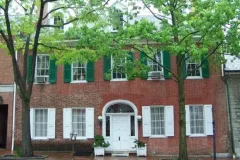 The home at 14 N. Main Street in Mercersburg where Harriet Lane was born was built two years before her birth by Thomas Lane, her father's brother.