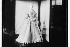 Inauguration gown from First Ladies collection. Public domain image. 