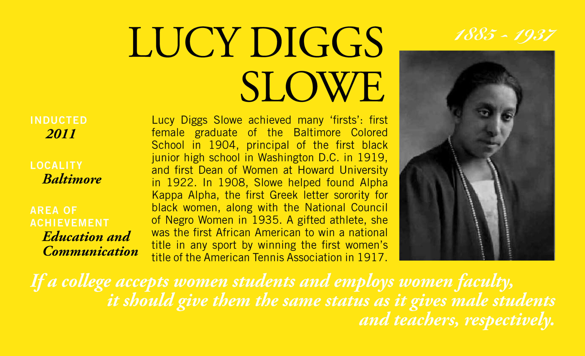 Lucy Diggs Slowe