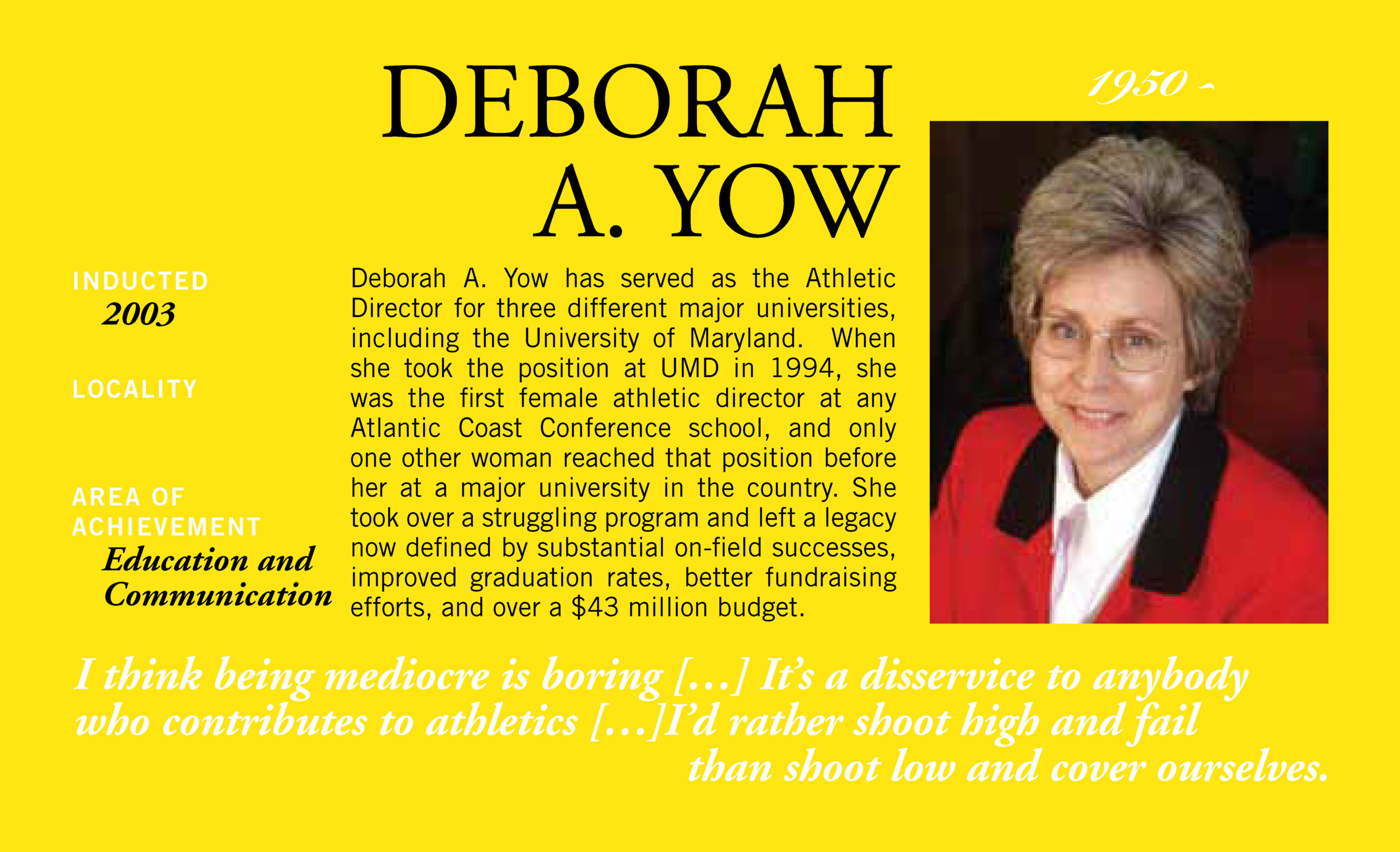 Deborah Yow