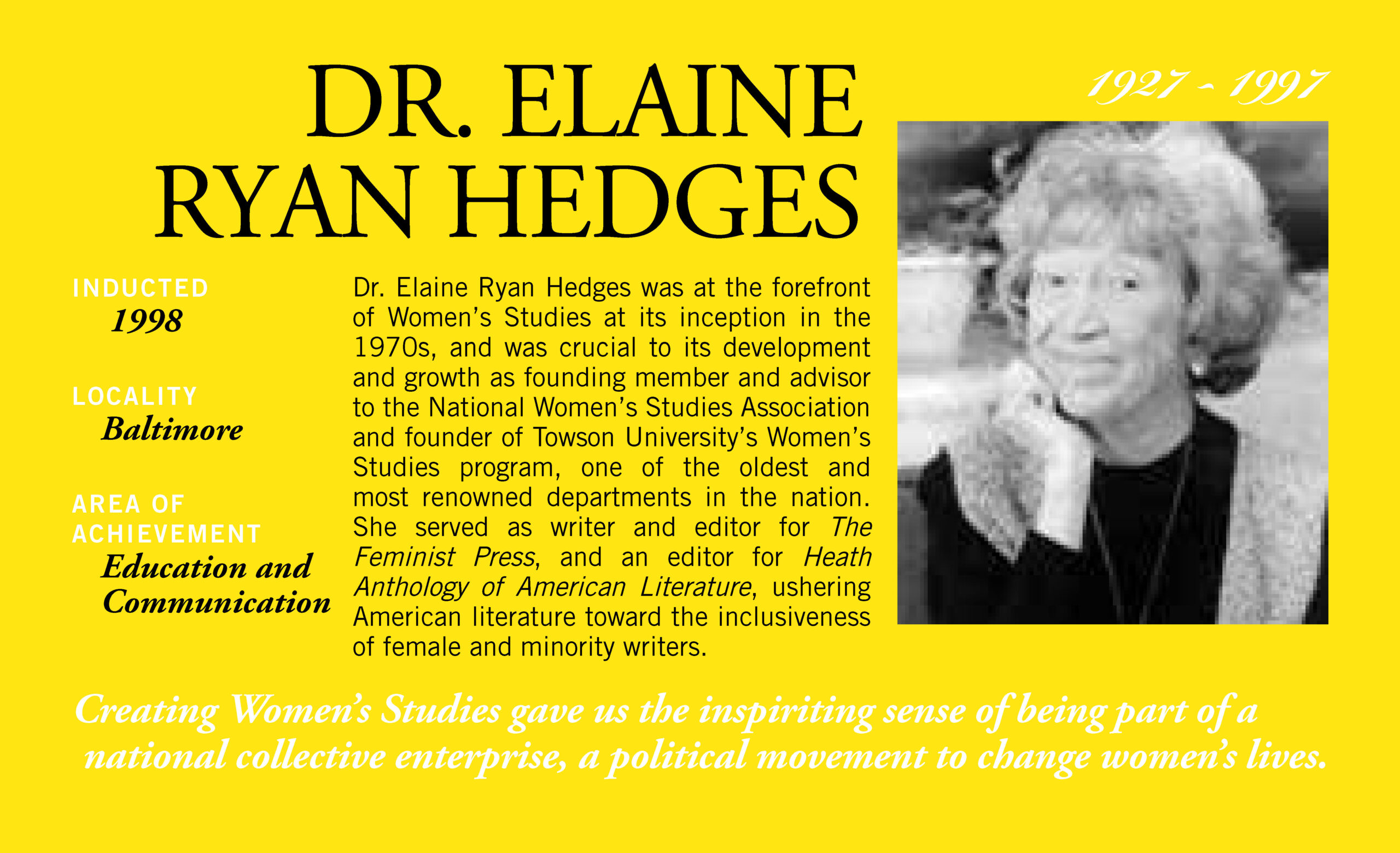 Elaine Hedges