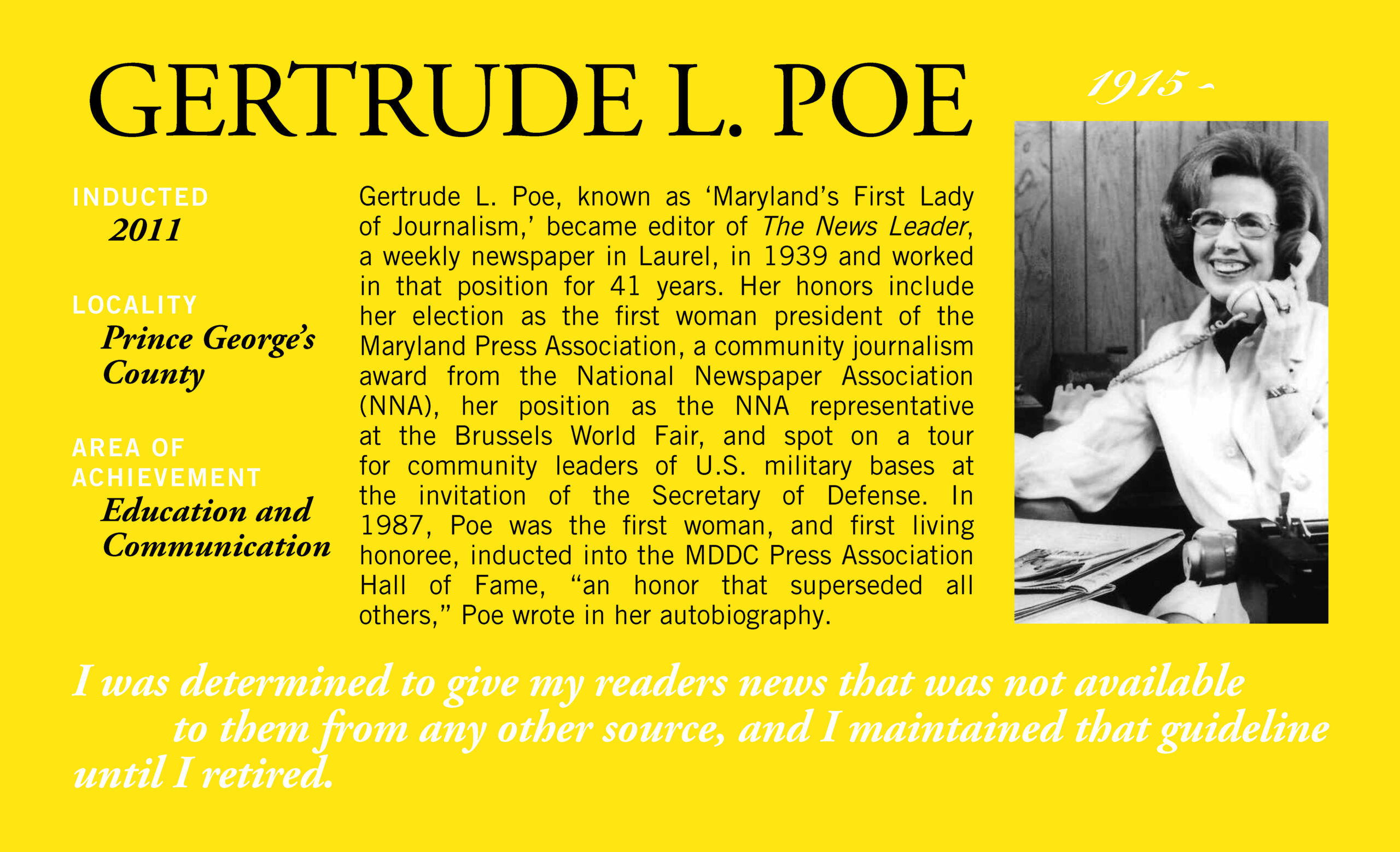 Gertrude Poe