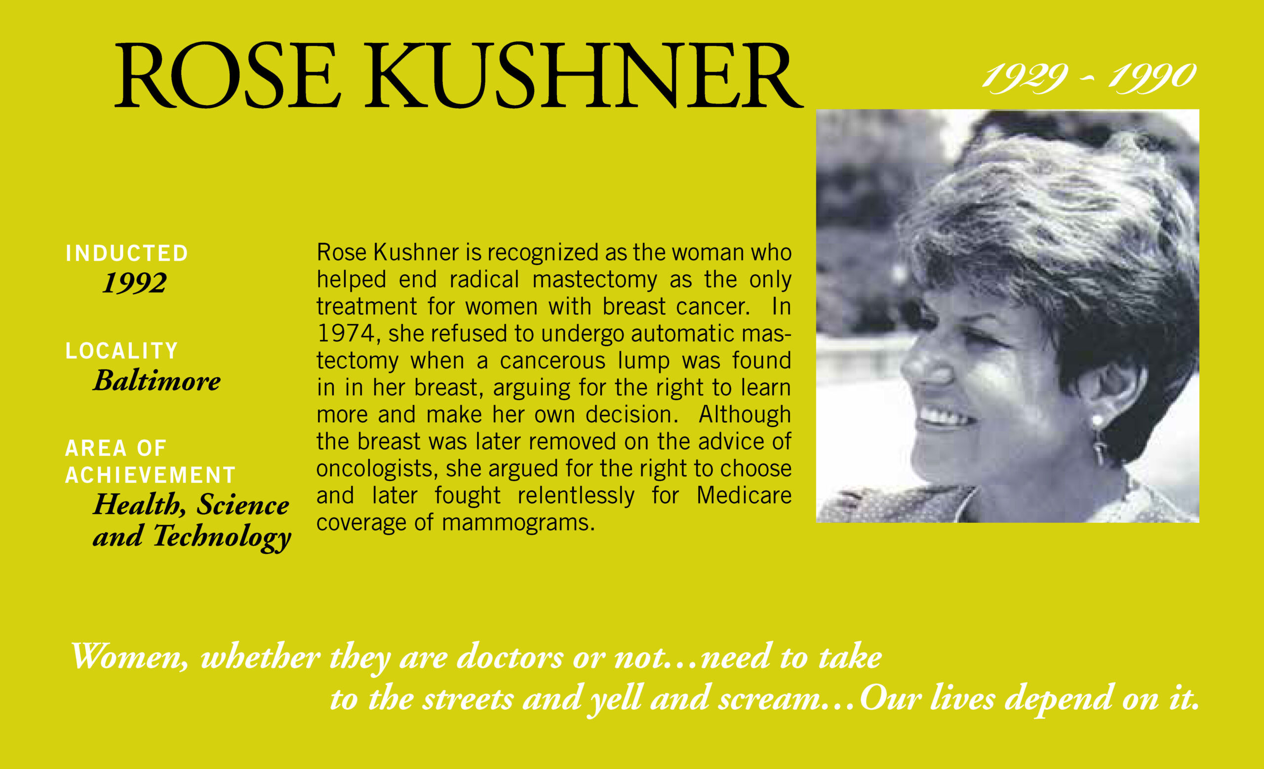 Rose Kushner