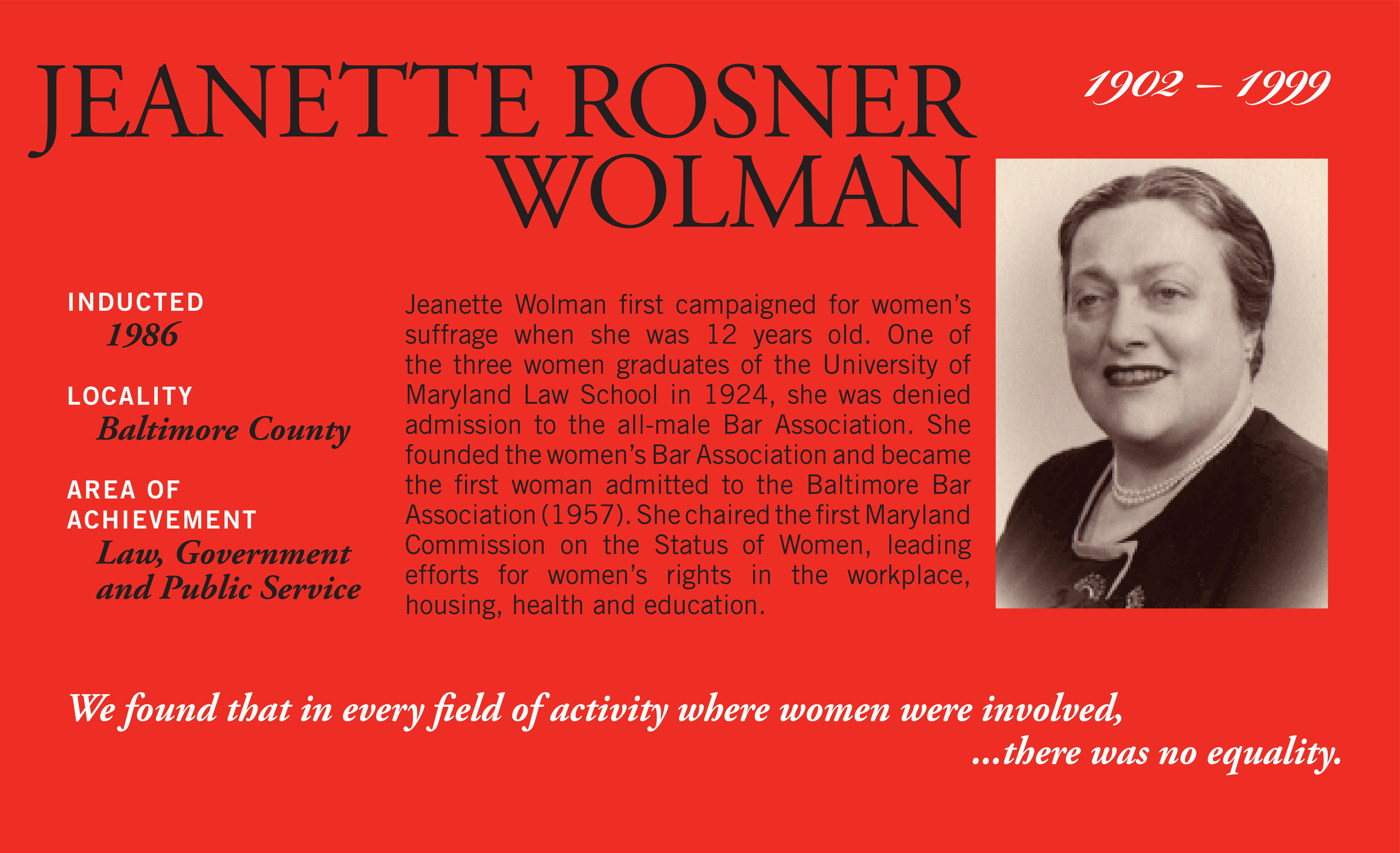 Jeanette Wolman