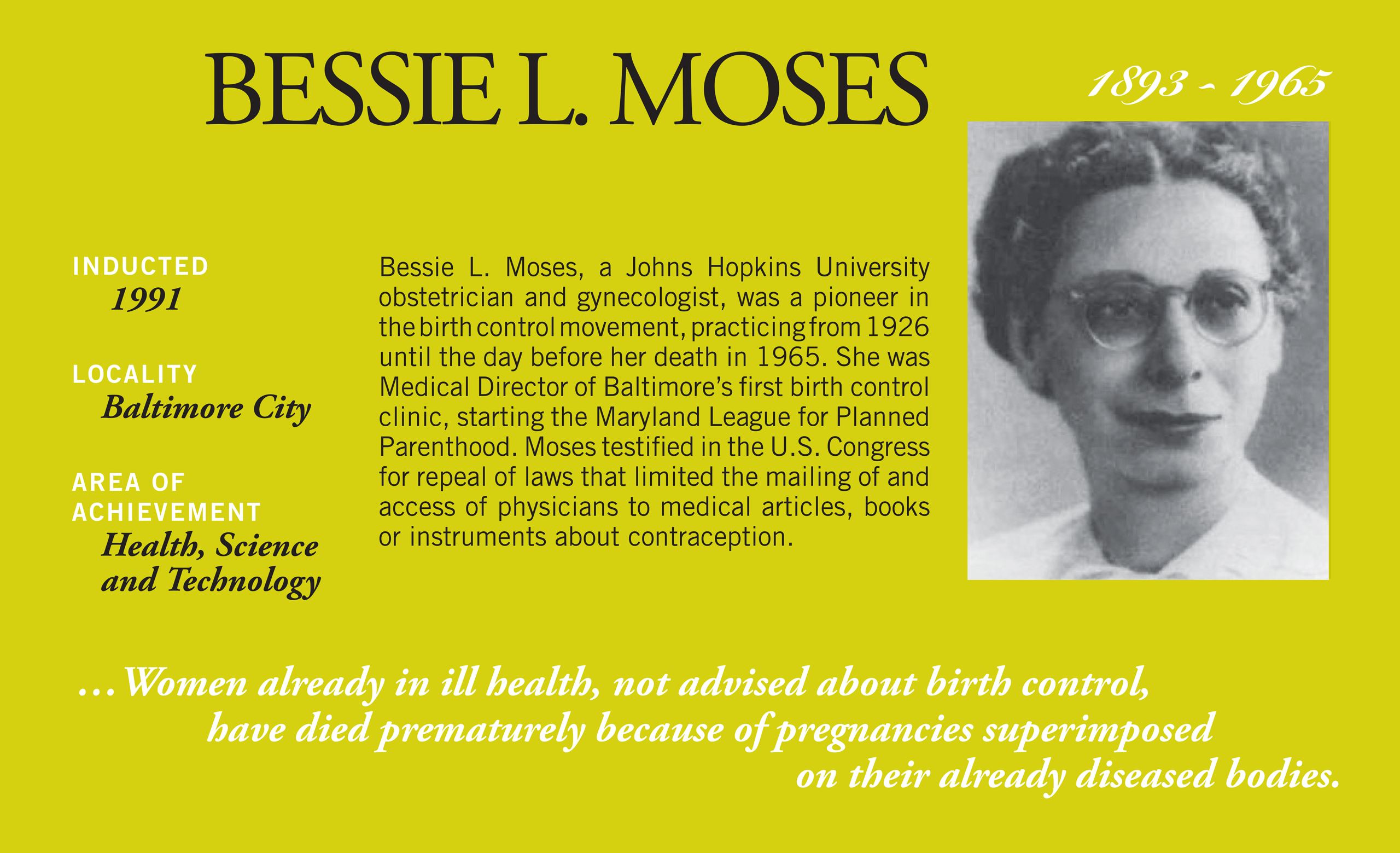 Bessie Moses