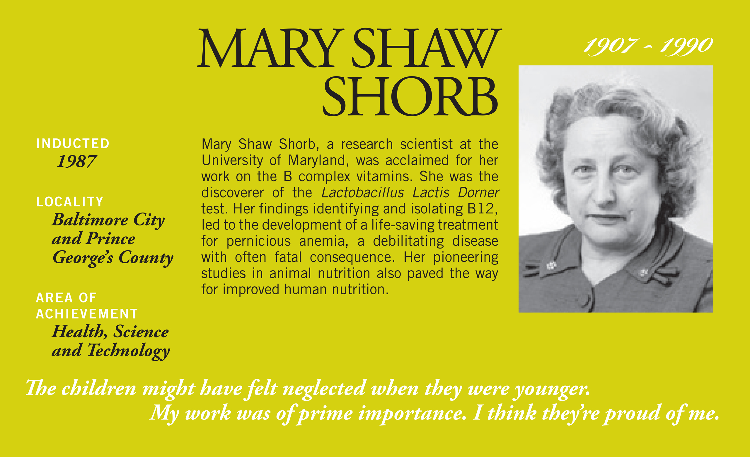 Mary Shaw Shorb