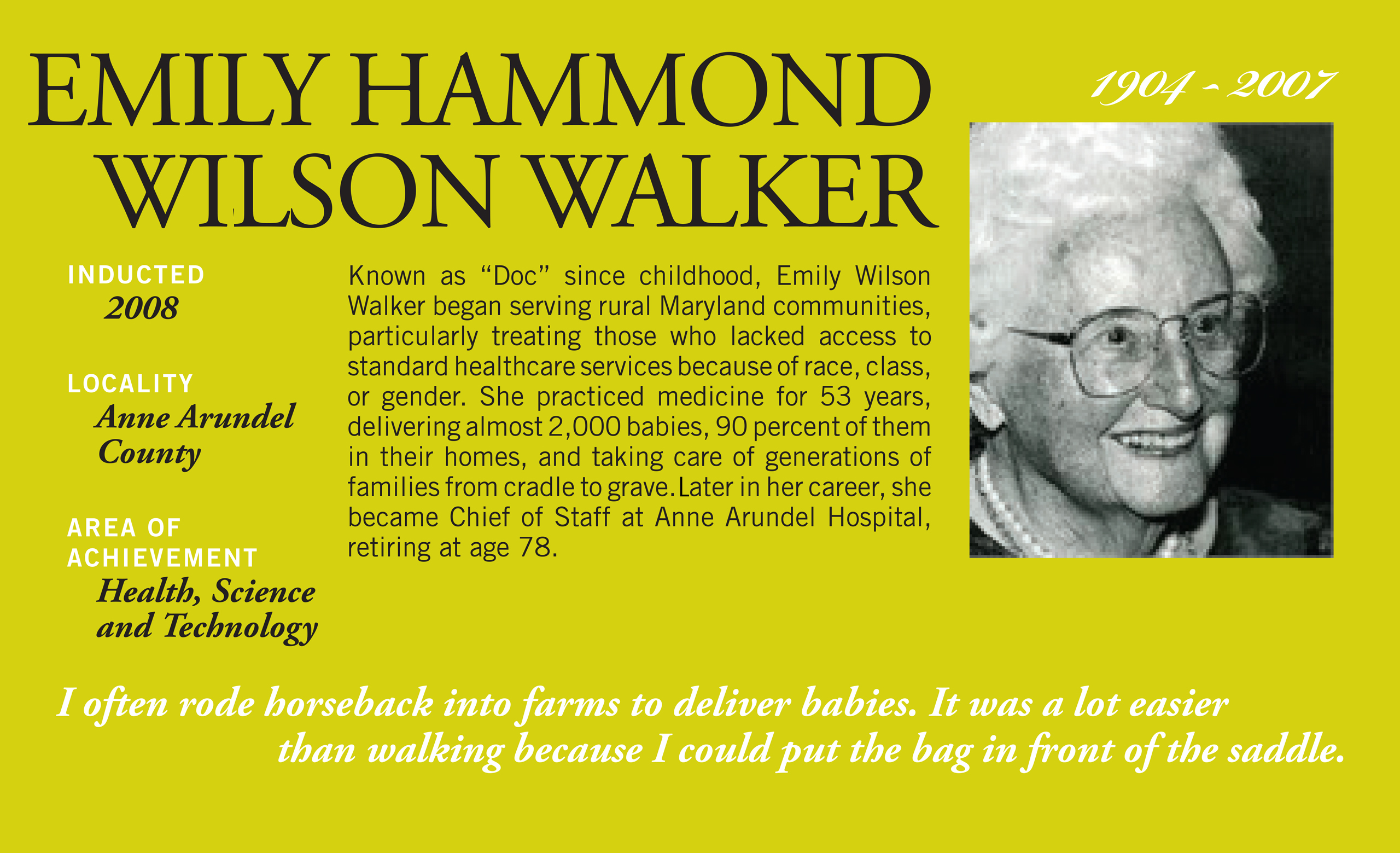 Emily Wilson Walker